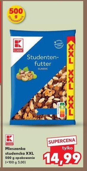 Mieszanka studencka K-classic promocja