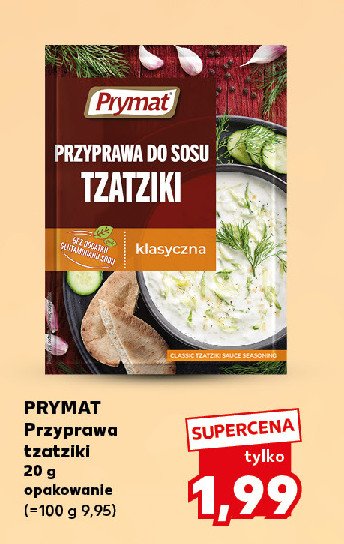 Przyprawa tzatziki Prymat promocja