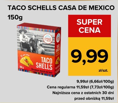 Taco Shells Casa de Mexico 150g promocja w Supeco