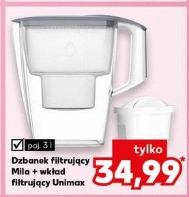 Dzbanek mila unimax 3l + 1 wkład Dafi promocja