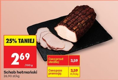 Schab hetmański promocja w Biedronka