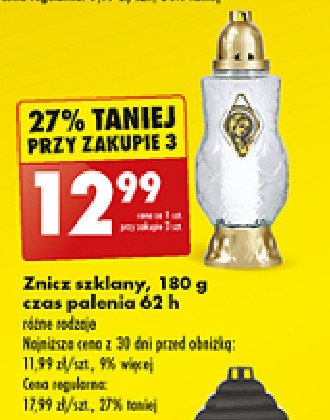 Znicz 180 g promocja