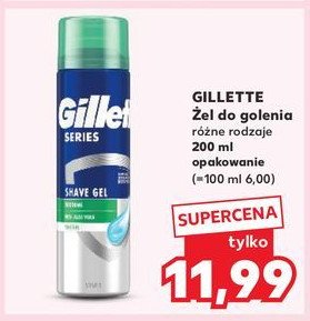 Żel do golenia protection Gillette series promocja