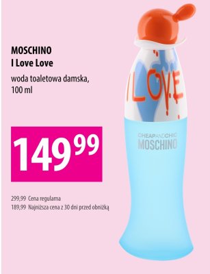 Woda toaletowa damska I Love Love  promocja w Hebe