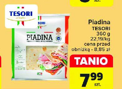 Piadina Tesori d'italia promocja