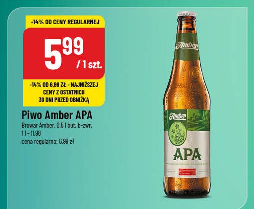 Piwo Amber apa promocja