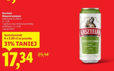 Piwo promocja w Lidl