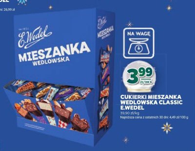 Cukierki mieszanka wedlowska Classic E.Wedel promocja w Stokrotka