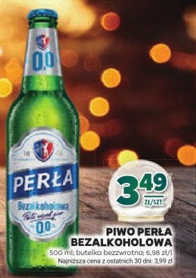 Piwo bezalkoholowe Perla promocja w Stokrotka