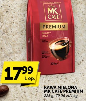 Kawa mielona MK Cafe Premium promocja w Groszek