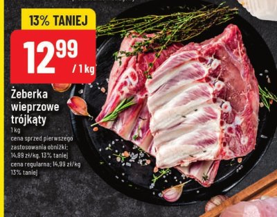 Żeberka promocja w POLOmarket