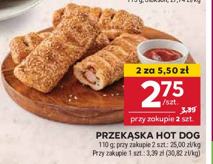 Przekąska hot dog promocja w Stokrotka