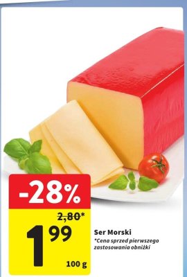 Ser morski Mlekpol promocja w Intermarche
