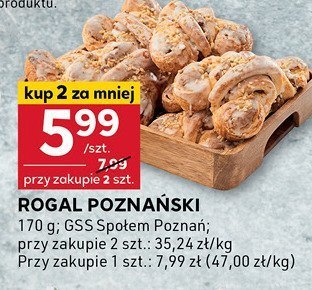 Rogal poznański promocja w Stokrotka