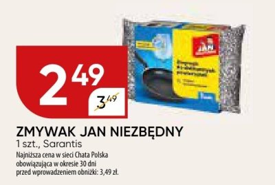 Zmywak Jan Niezbędny promocja w Chata Polska