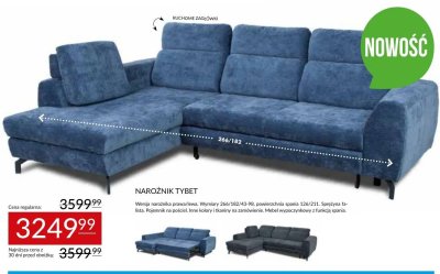 Narożnik TYBET Abra Meble promocja w Abra Meble