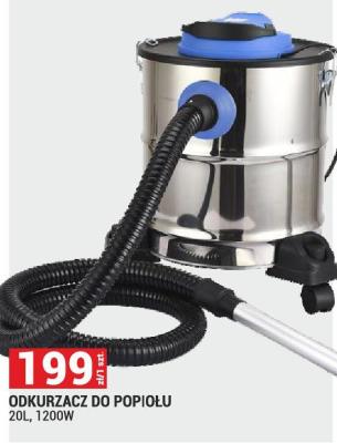 ODKURZACZ DO POPIOŁU 20L, 1200W promocja w Merkury Market