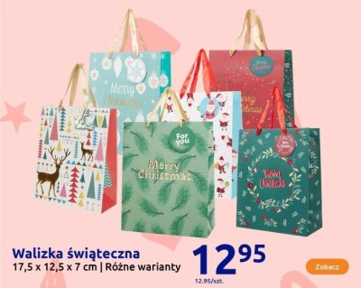 Walizka świąteczna 17,5 x 12,5 x 7 cm Różne warianty promocja w Action