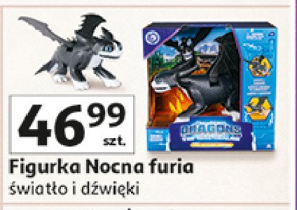 Figurka nocna furia promocja w Auchan