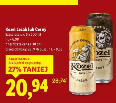Piwo promocja w Lidl