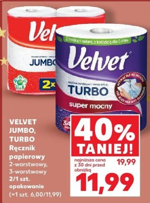 Ręcznik papierowy Jumbo promocja w Kaufland