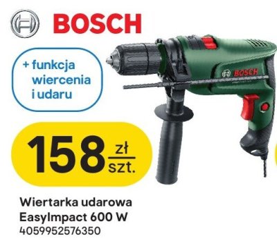 Wiertarka udarowa Bosch EasyImpact 600W promocja w Castorama