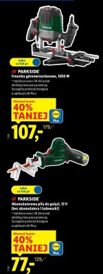 Fреzerka górnowrzecionowa PARKSIDE 1200 W promocja w Lidl