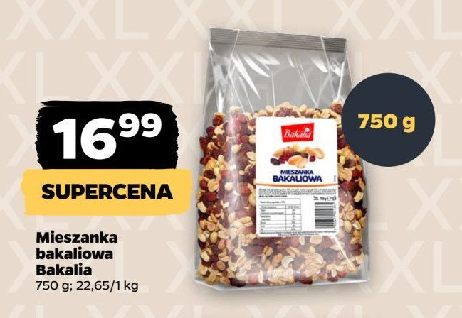 Mieszanka bakaliowa Bakalia promocja