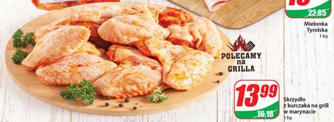 Skrzydełko z kurczaka dwuczęściowe grill Agro rydzyna promocja