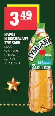 Napój niegazowany Tymbark jabłko bez dodatku wybrane rodzaje promocja w SPAR