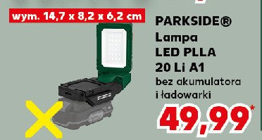 Lampa led palla 20 li a1 Parkside promocja w Kaufland