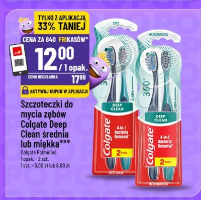 Szczoteczki do mycia zębów Deep Clean średnia lub miękka promocja w POLOmarket