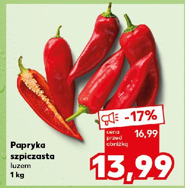 Papryka szpiczasta promocja w Kaufland