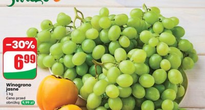 Winogrono jasne promocja w Dino