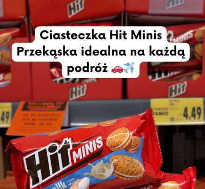 Ciasteczka minis milk promocja w Kaufland