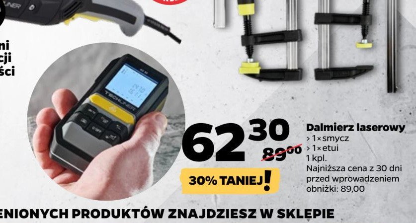 Dalmierz laserowy Techliner promocja w Netto