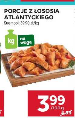 Łosoś porcje ogonowe Suempol promocja w Stokrotka