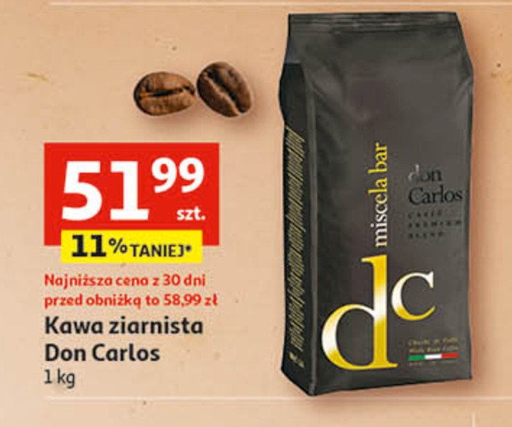 Kawa Carraro don carlos promocja