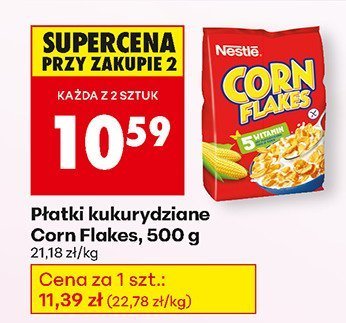 Płatki kukurydziane Corn Flakes, 500 g promocja w Biedronka