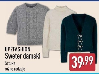 Sweter damski UP2FASHION promocja w Aldi