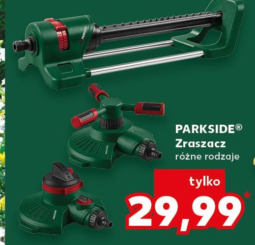 Zraszacz wahadłowy Parkside promocja w Kaufland