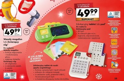 Zwierzęcy róg ELE FUN promocja w Biedronka