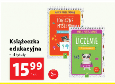 Nauka przez zabawę: logiczne myślenie promocja