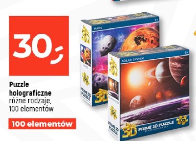 Puzzle holograficzne różne rodzaje 100 elementów promocja w Dealz