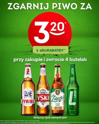 Piwo Żywiec 0.5l promocja w Żabka
