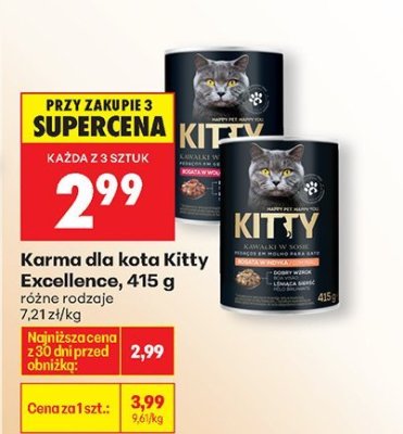 Karma dla kota, różne rodzaje promocja w Biedronka