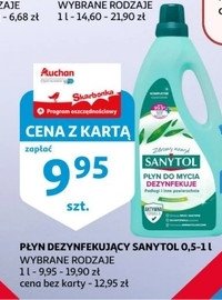 P艂yn uniwersalny eukaliptusowy Sanytol promocja