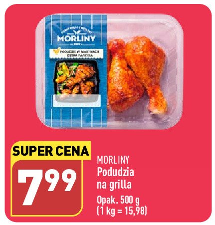 Podudzie z kurczaka z marynacie ostra papryka Morliny promocja