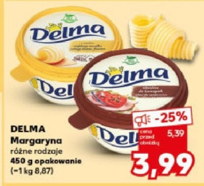 Margaryna różne rodzaje promocja w Kaufland