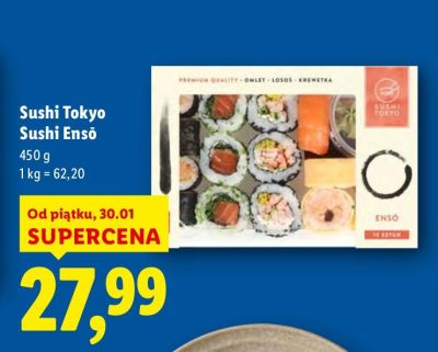 Sushi Sushi Tokyo Sushi Enso promocja w Lidl